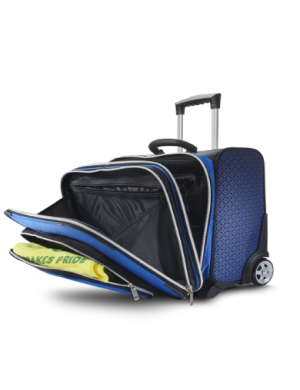 Drakes Pride Low Roller Trolley Bowls Bag - Royal Patterned